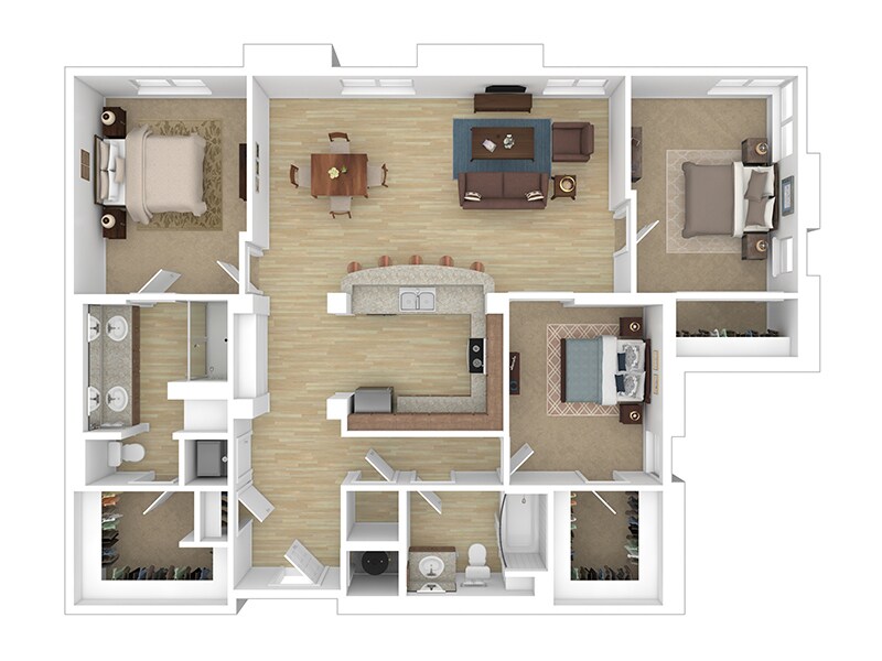 Floor Plan - 3 Bedroom