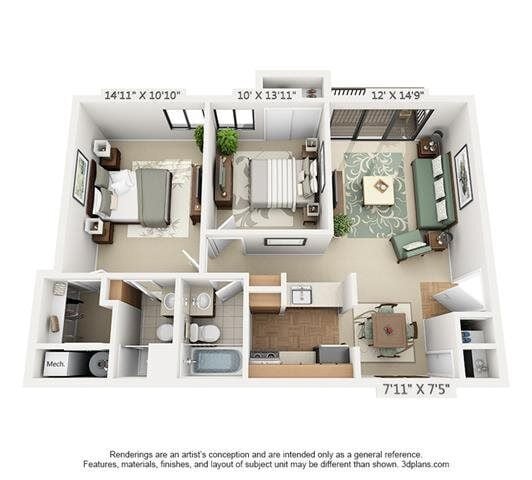 Floor Plan - 2D