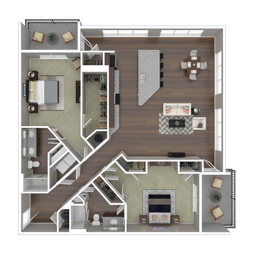 B11 3D Floor Plan - B11