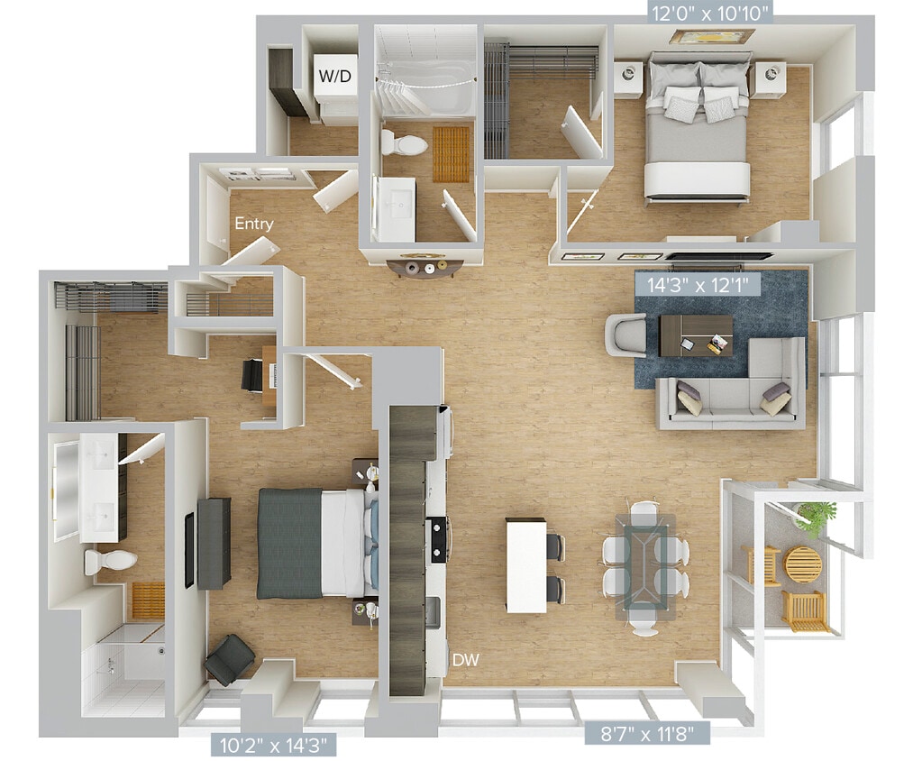 Floor Plan - B10-1312