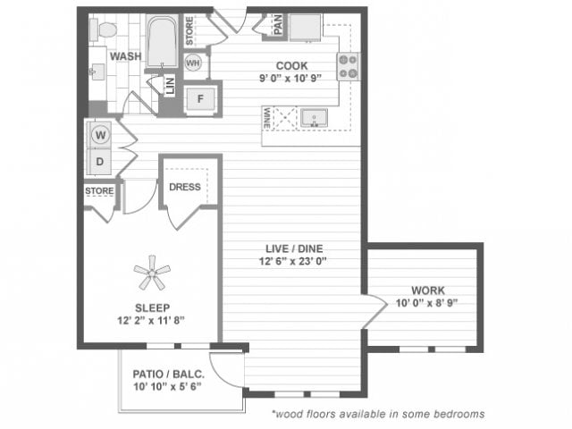 Floor Plan - A5aD