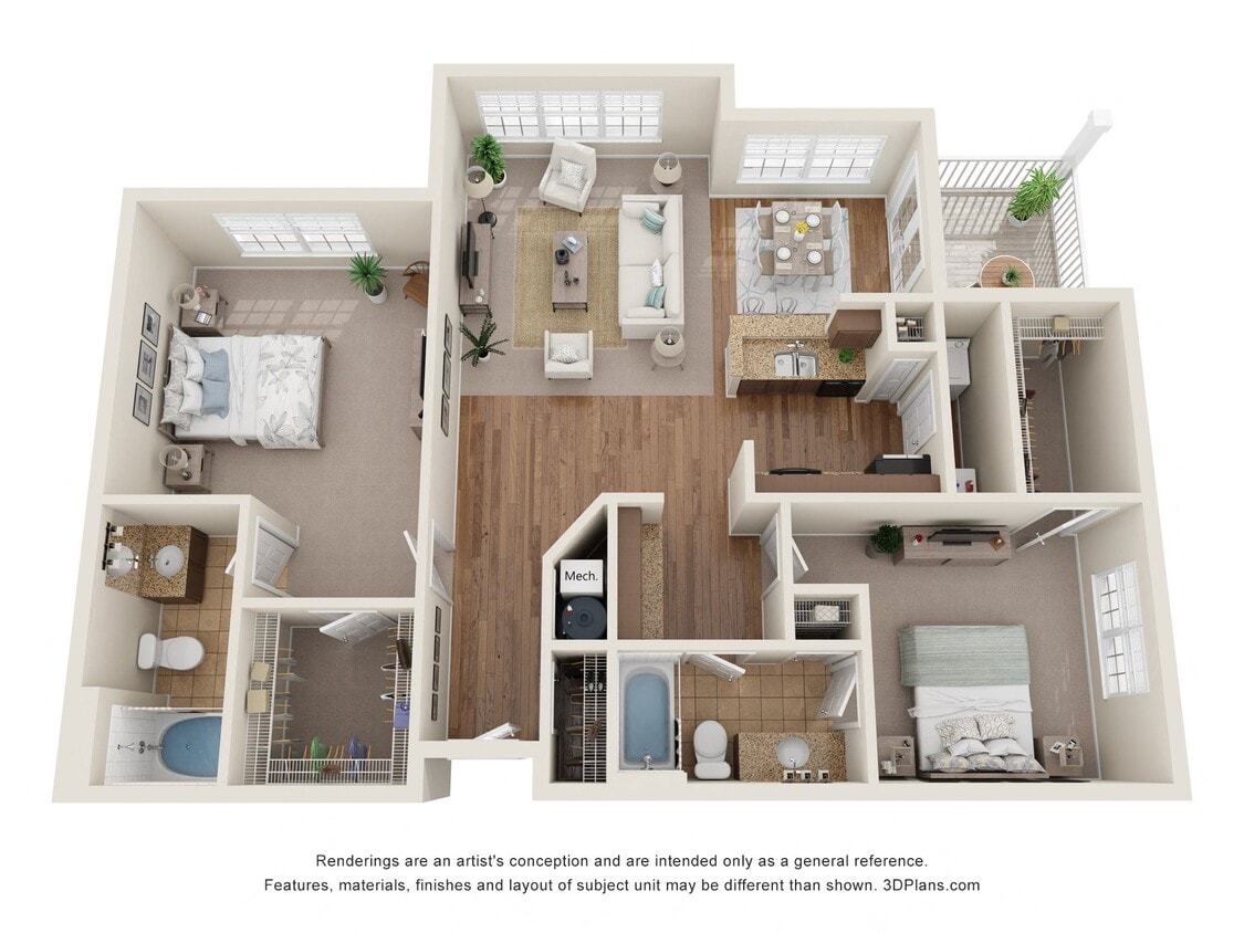 Floor Plan - Majestic Oak