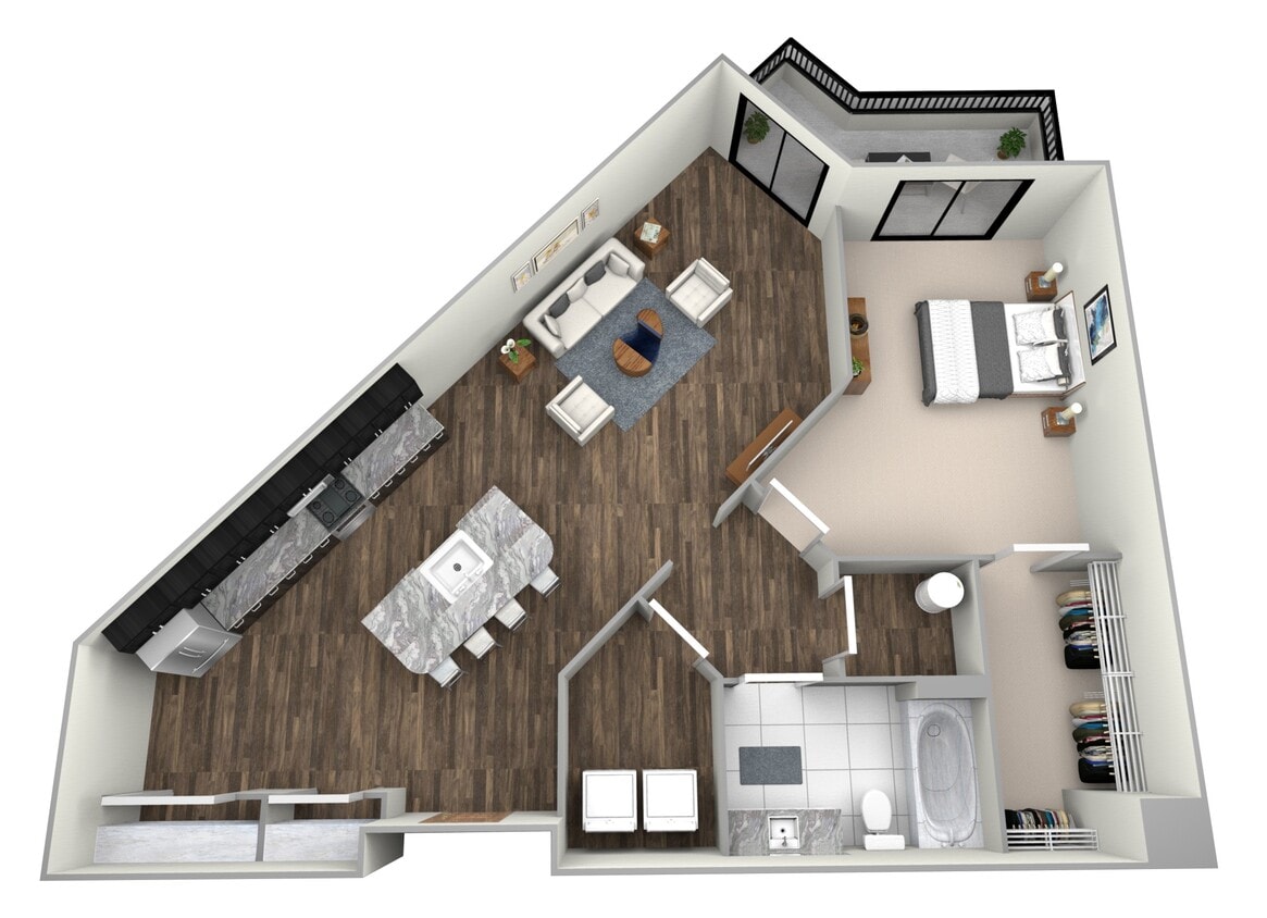 Floor Plan - A2 - Tranquility