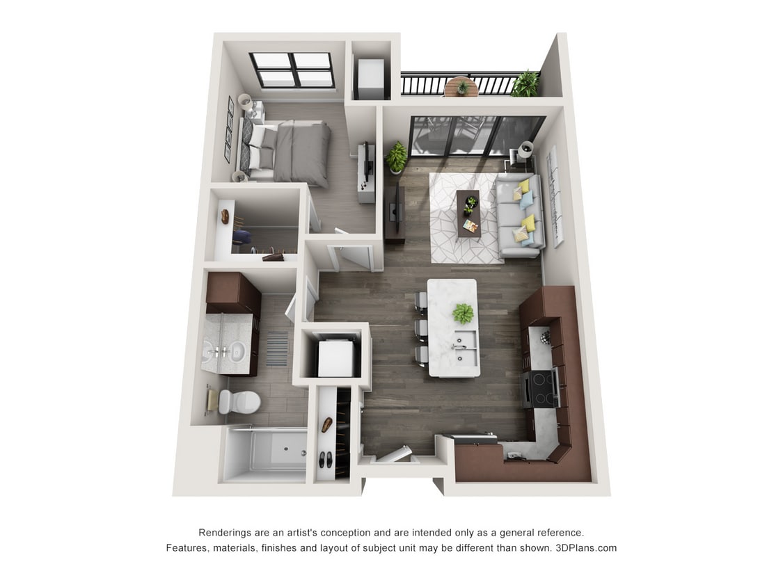 Synergy_Unit-B5.jpg - Tourmaline 1 Bed, 1 Bath- Fully Furnished