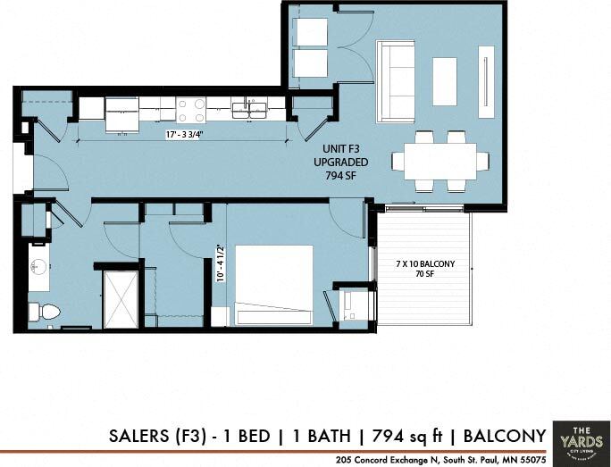 Floor Plan - Salers (F3)