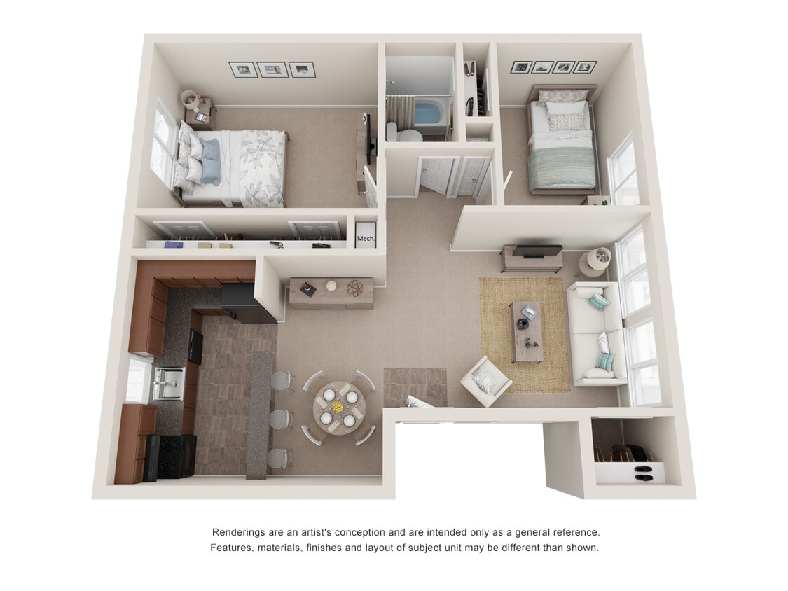 Floor Plan - The Patton