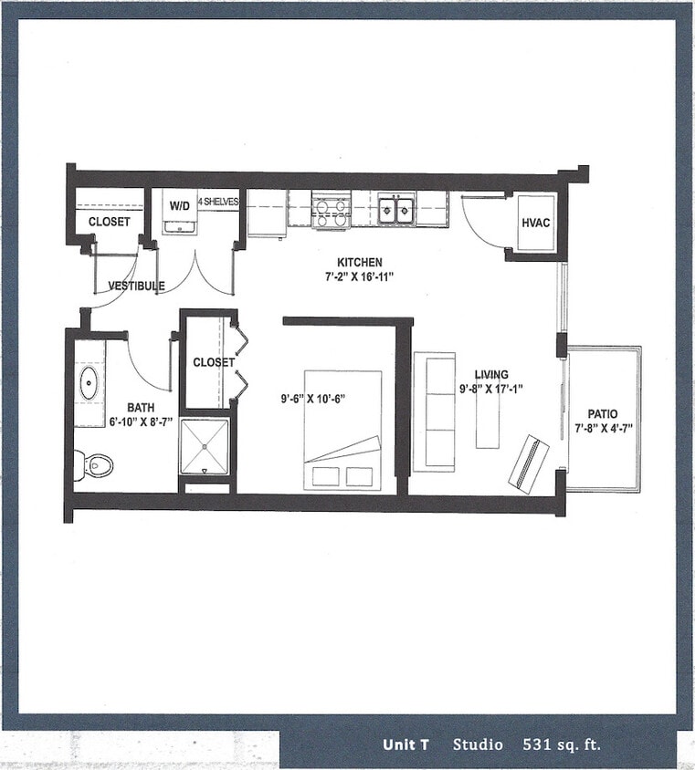 Floor Plan - 2-T