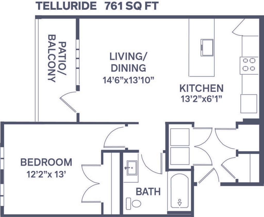 Floor Plan - Telluride (A2)