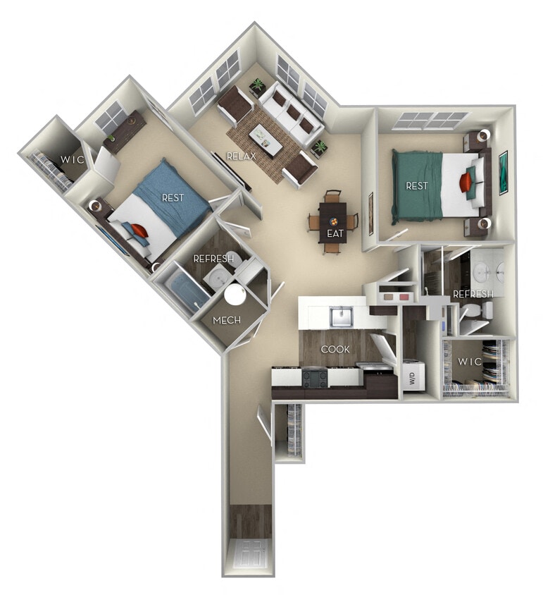 Floor Plan - Cavalier