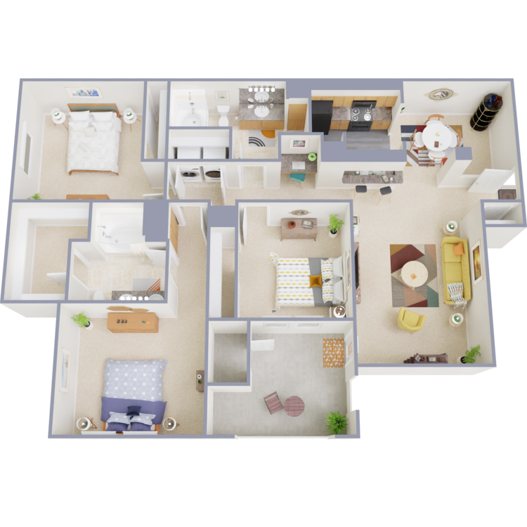 Floor Plan - Wilshire