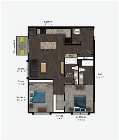 Floor Plan - Jefferson Style B