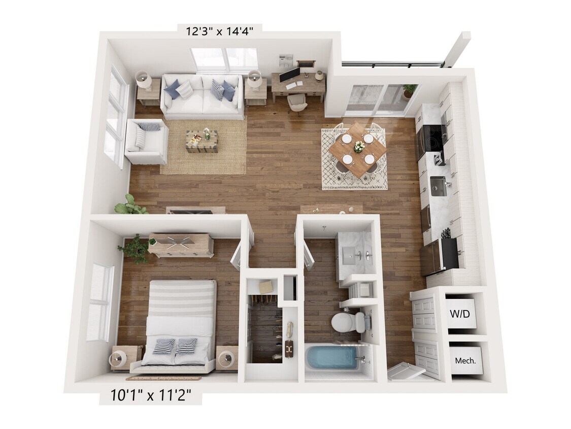 A7 floor plan Elevate - A7