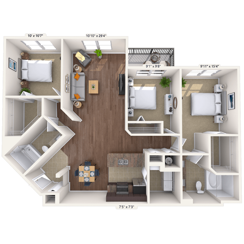 Floor Plan - Anna Maria