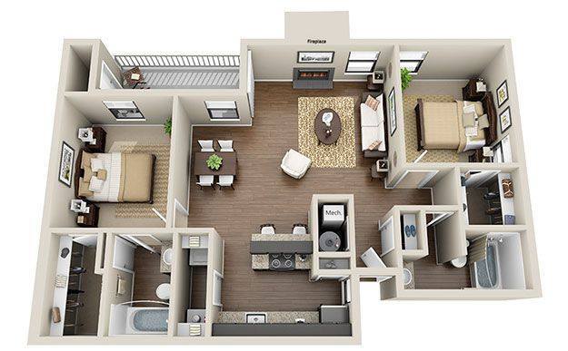 Floor Plan - Olive