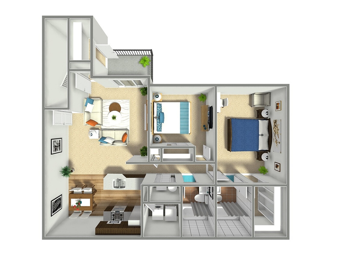 710489881-mimosa-2-bedroom-3d-photo - Mimosa