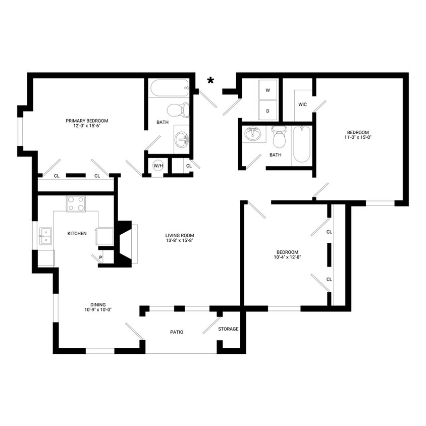 Floor Plan - Cypress