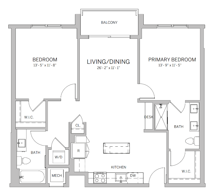 Floor Plan - B13.1W