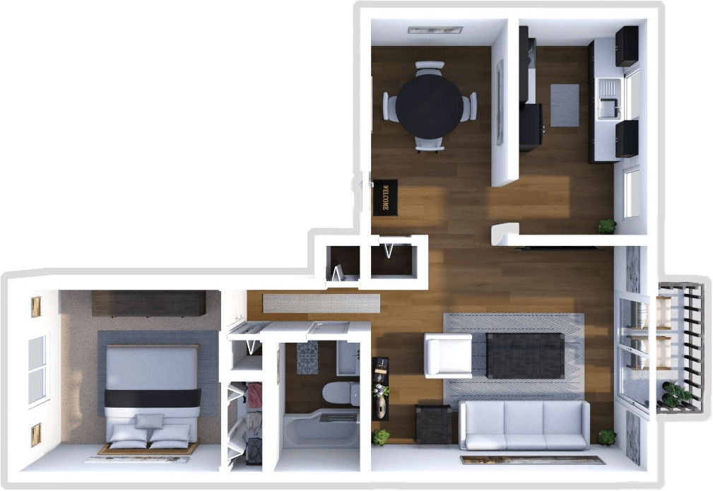 Floor Plan - The Sandpiper