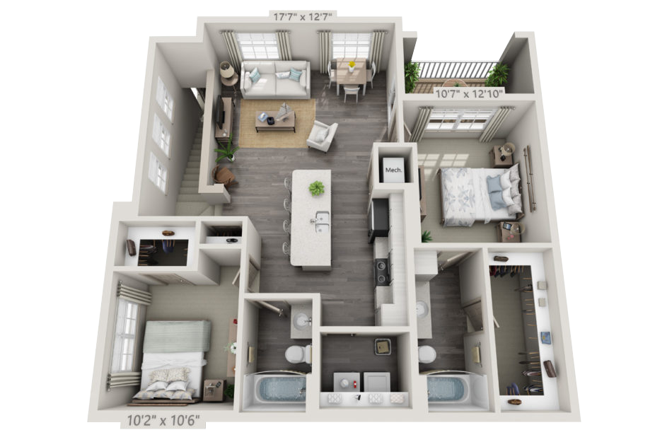 Floor Plan - Mulberry