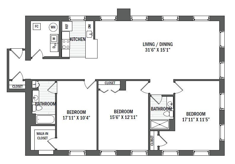 Floor Plan - C4 - Mill
