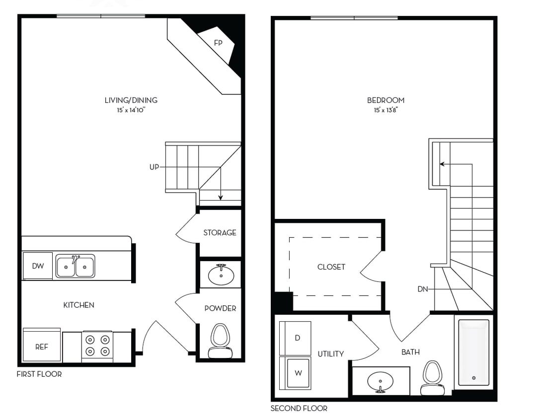 Floor Plan - T2R