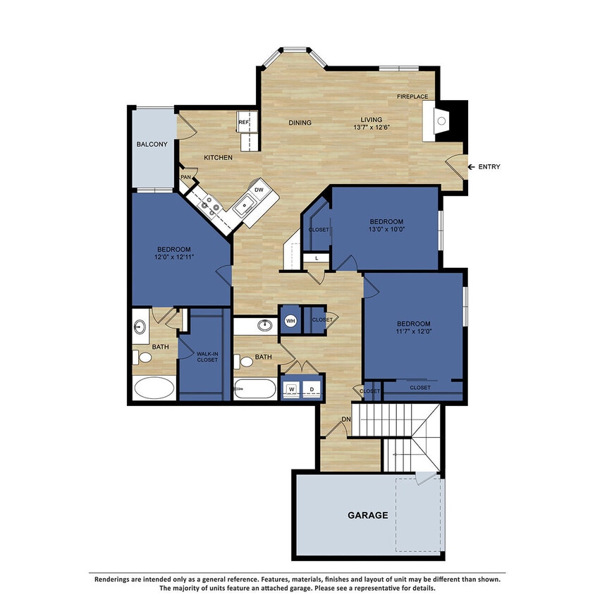 Floor Plan - C4 - Renovated