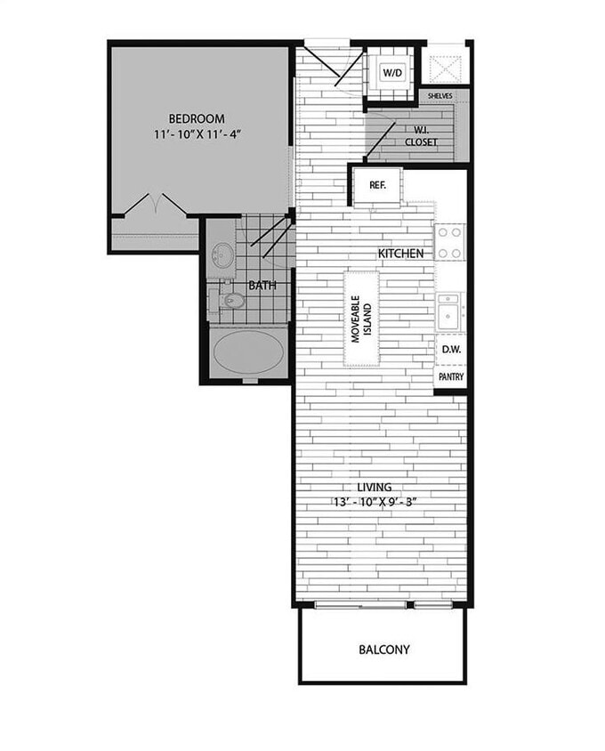 Floor Plan - 1B