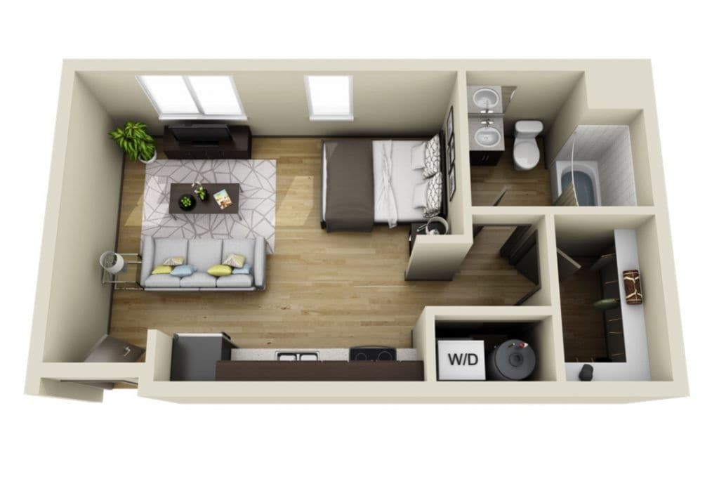 Floor Plan - Studio A