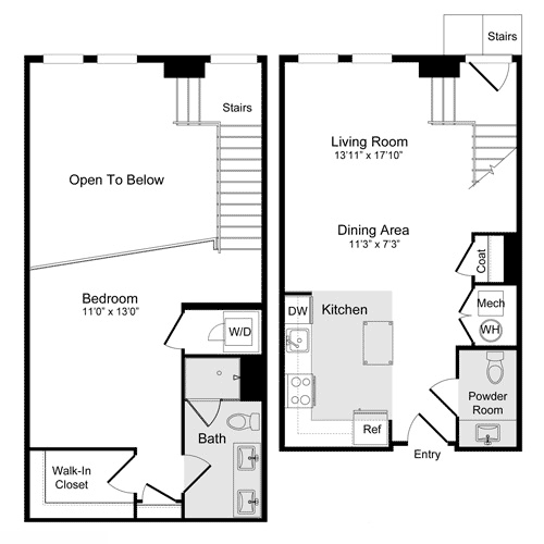 Floor Plan - A-11 Loft