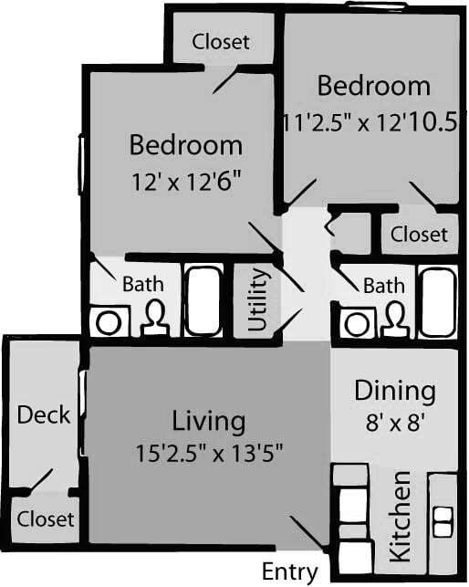 Floor Plan - Wrightsville Renovated B2