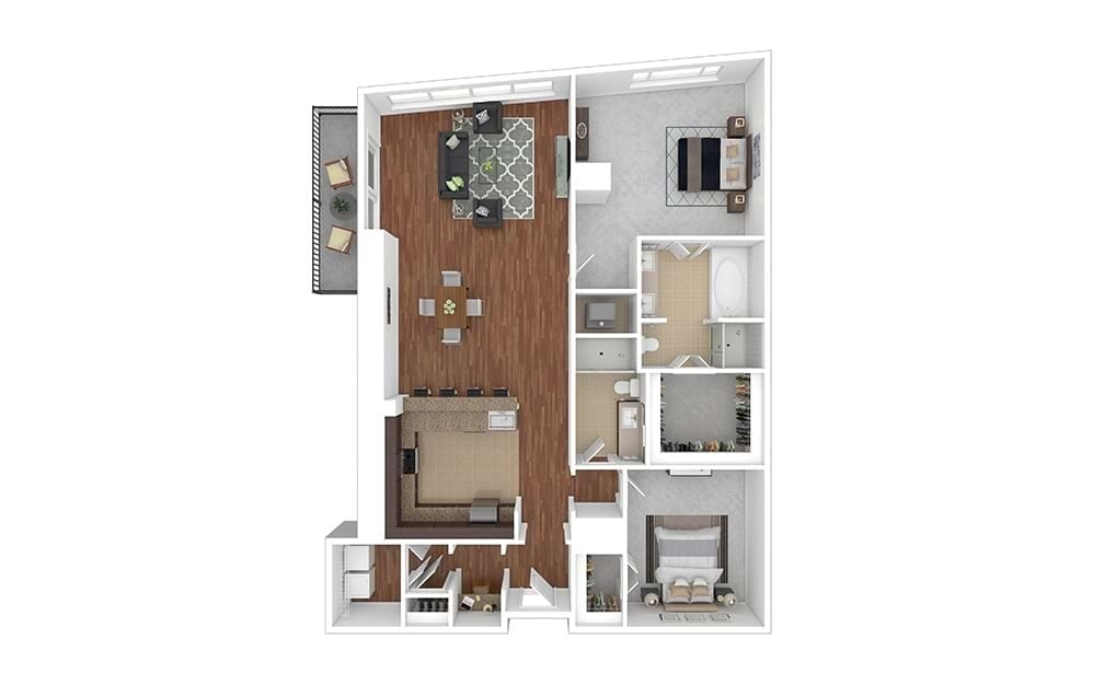 Floor Plan - The Pearl