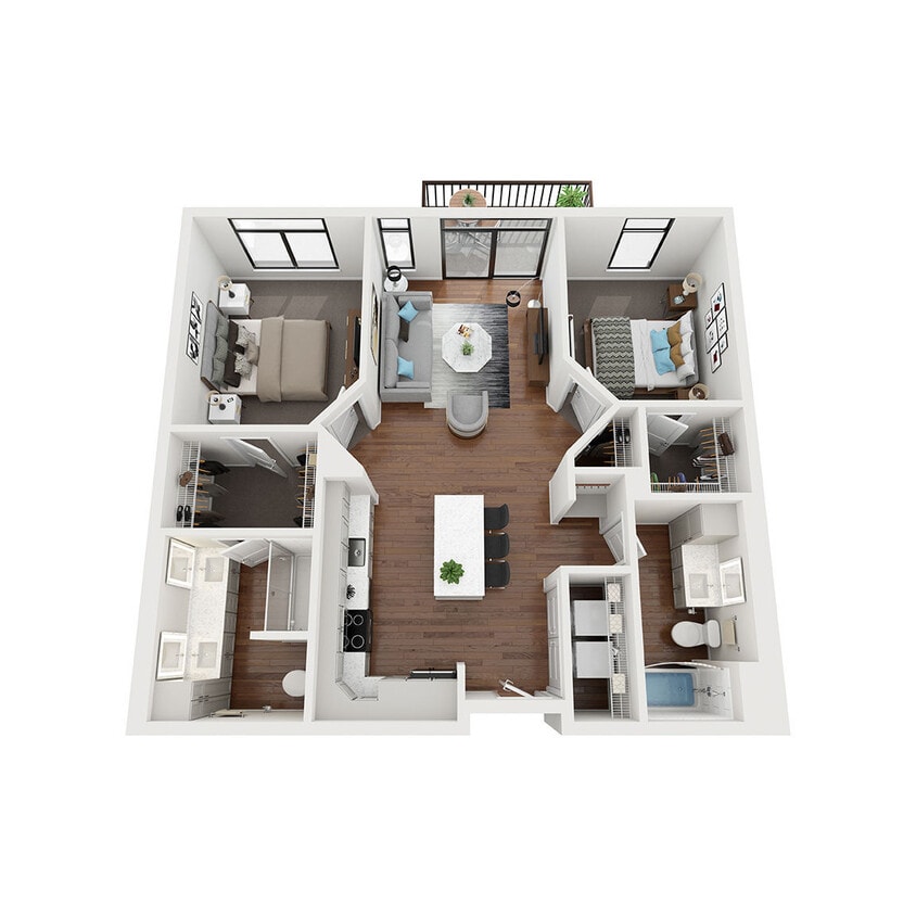 Floor Plan - Riverside