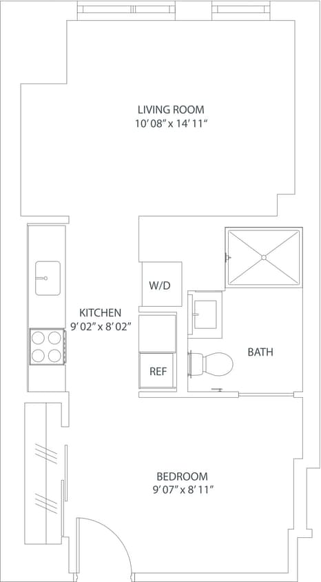 Floor Plan - Studio-A7