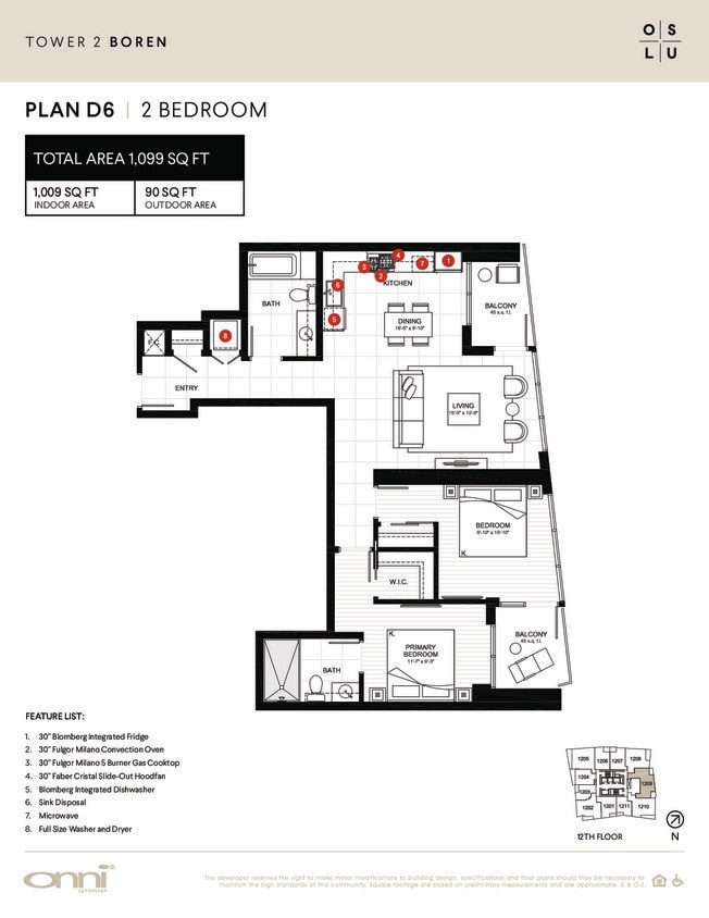 Floor Plan - Boren D6