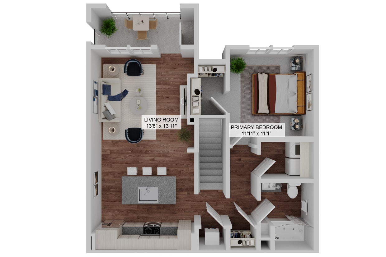 Floor Plan - The Union (A1U) 
