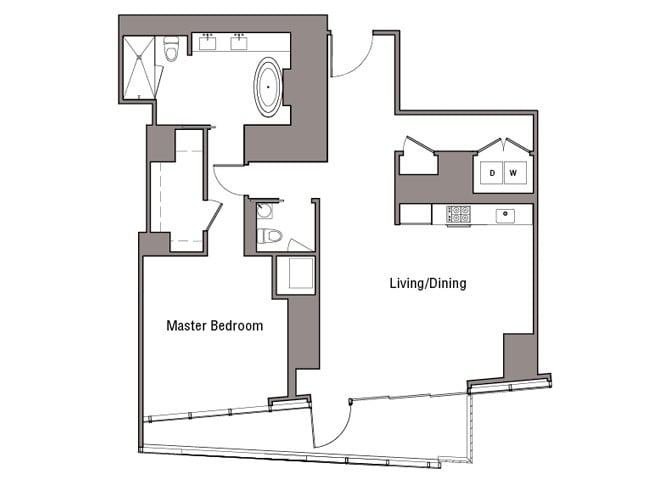 Floor Plan - 1B