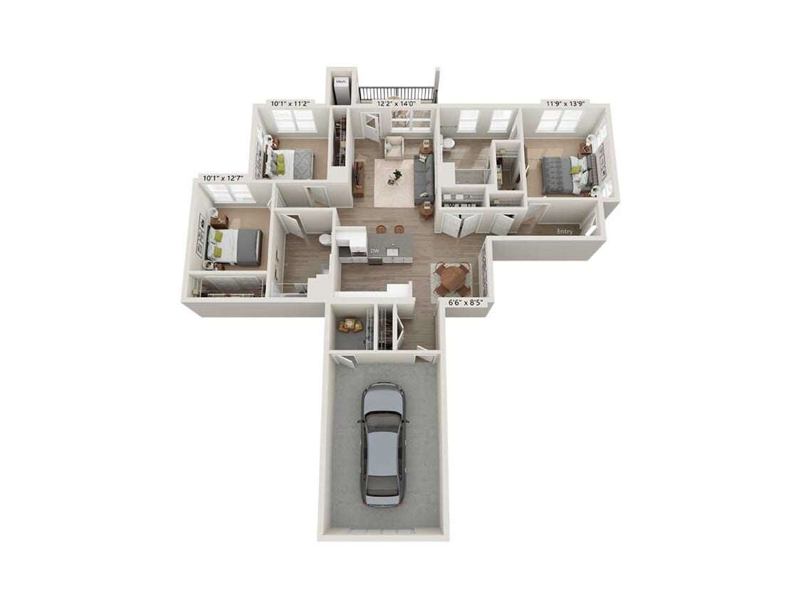 Floor Plan - C1-ADA-1524