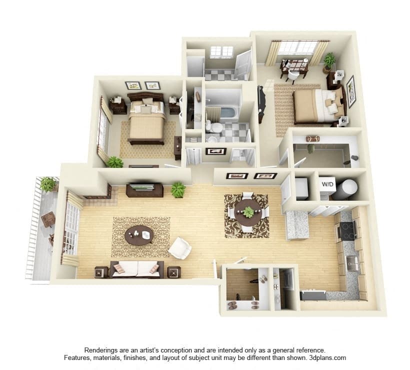 Floor Plan - Chestnut/Sycamore