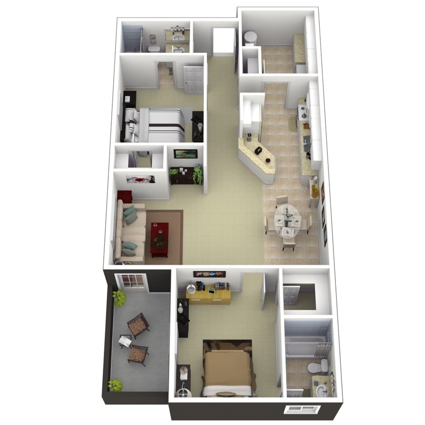 Floor Plan - The Fairview