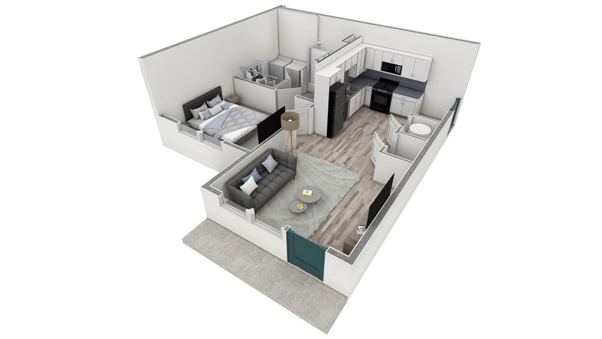 Floor Plan - 1 BR Premier Horizon Overlook