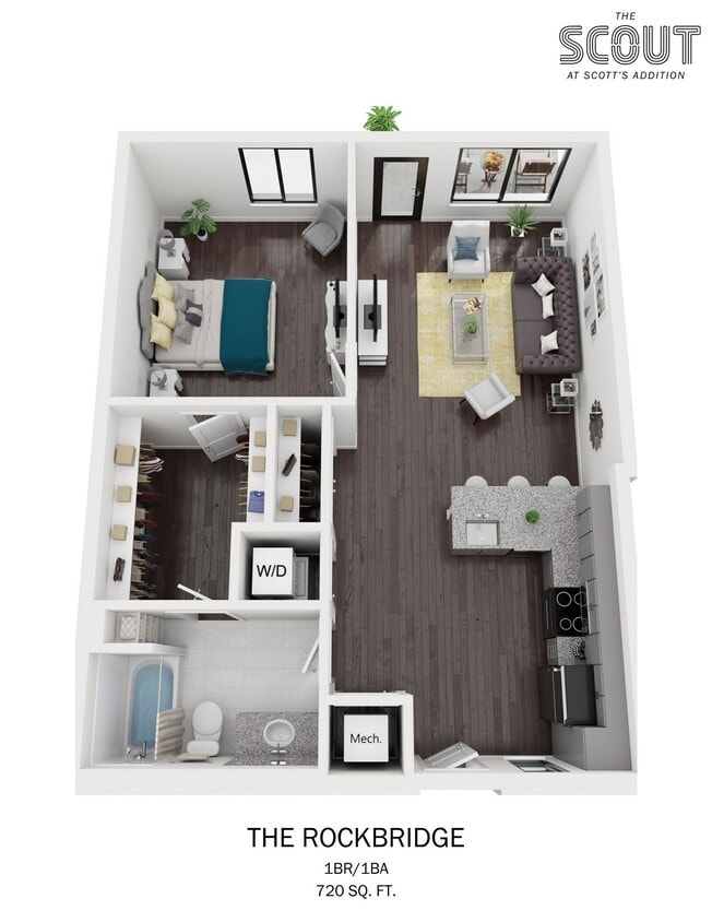 Floor Plan - The Rockbridge 