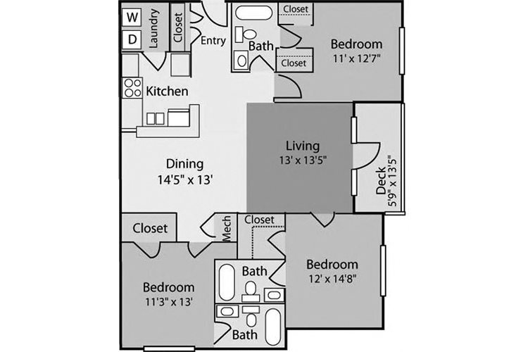 Floor Plan - Seahawk C3R3