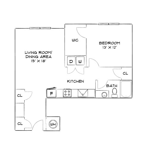 Floor Plan - Design 1F