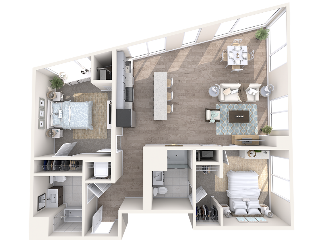 Floor Plan - Watermark B1-2.18