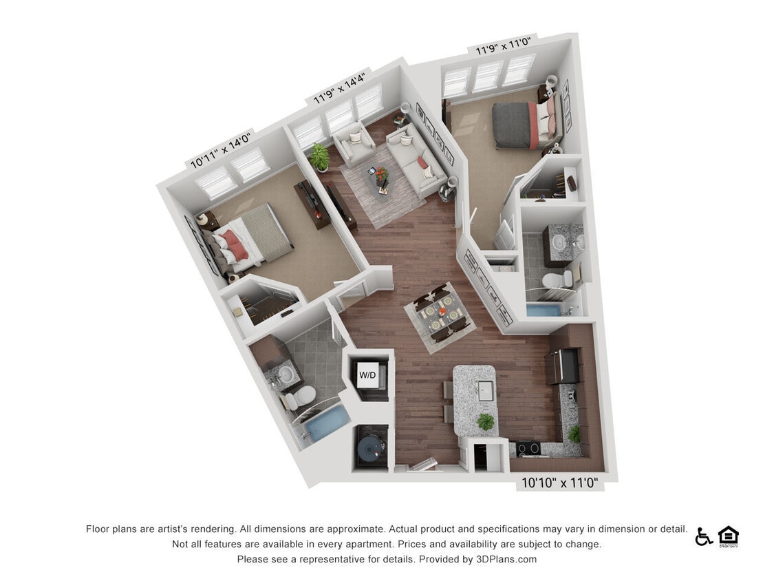 B2 floor plan Whetstone - B2