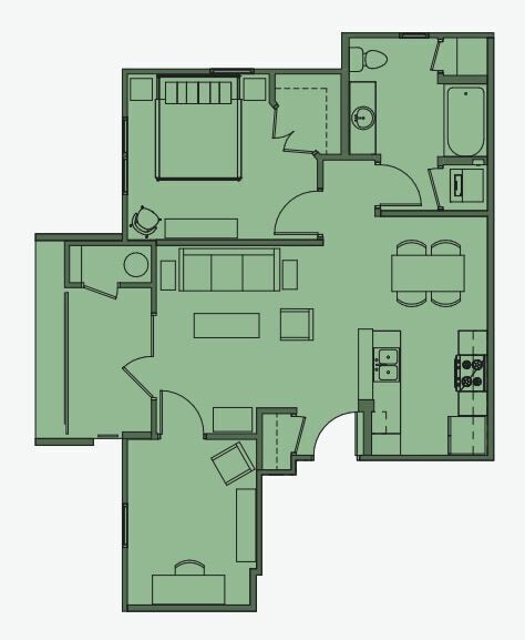 Floor Plan - Superior Deluxe Single