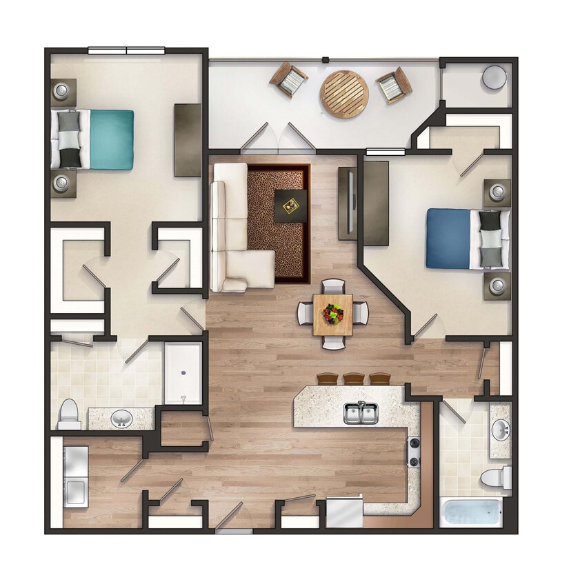 Floor Plan - The Lexington