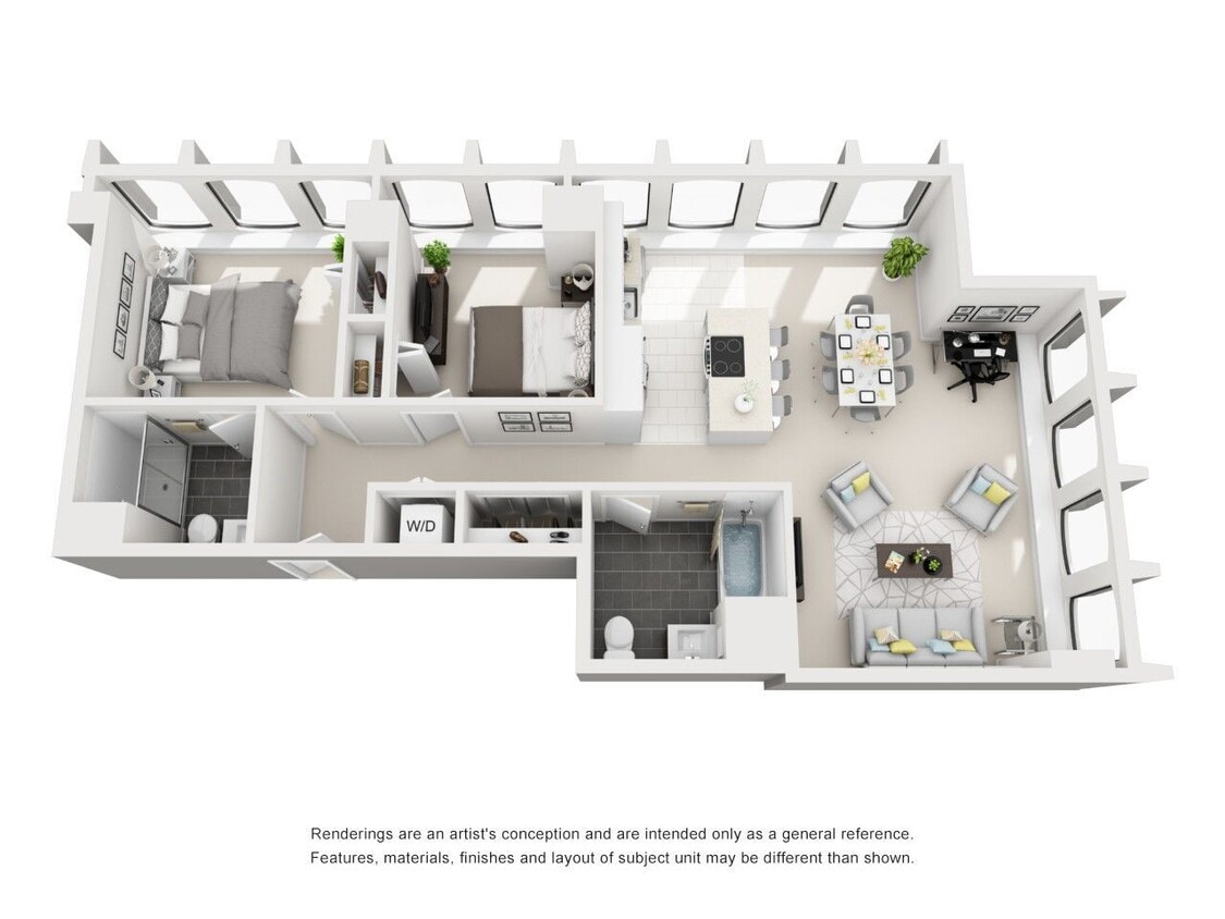 Floor Plan - 2 Bedroom