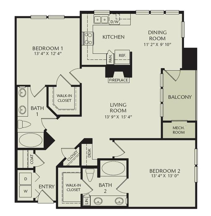 Floor Plan - B3 - Proteus I