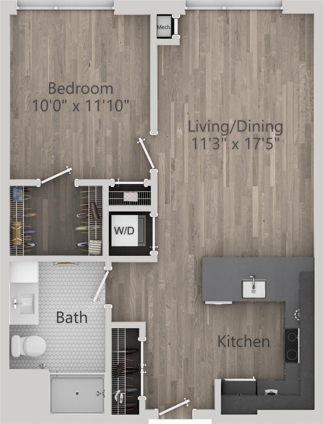 Floor Plan - 2-1F